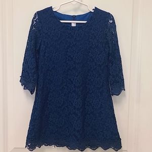 Navy Lace Dress
